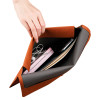 A4 Leather File Bags Open